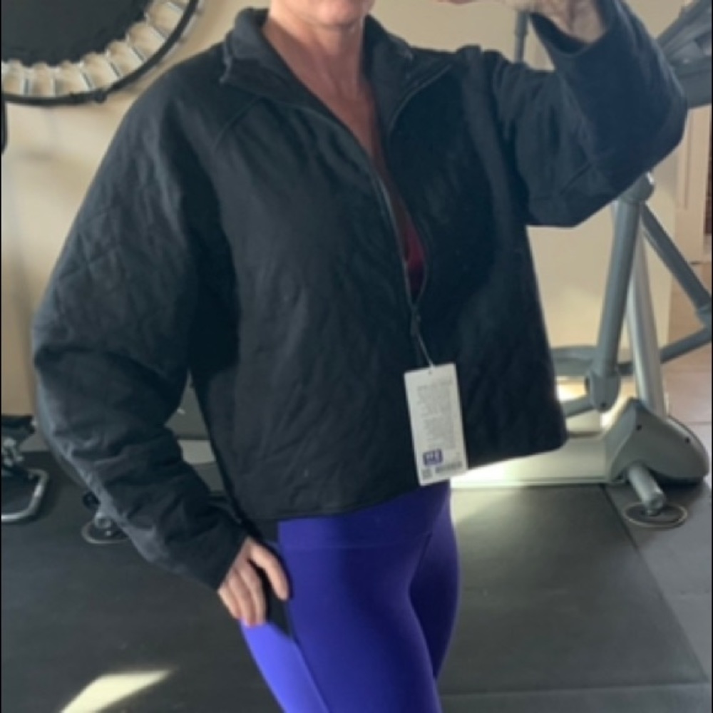 🖤LULULEMON QUILTED CALM JACKET/COAT-BLACK, 12🖤 - Picture 10 of 16
